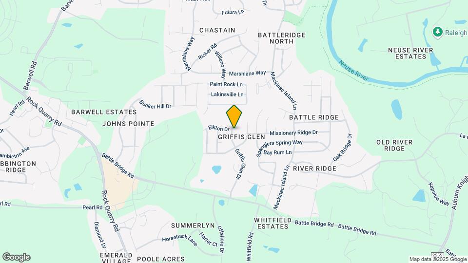 3823 Griffis Glen Dr Map and Location Details