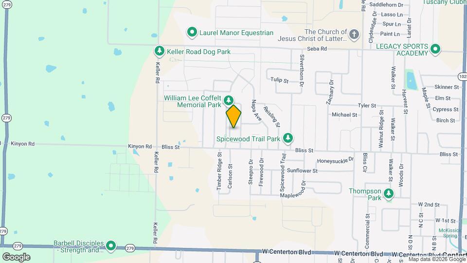 709 Olivia Ln Map and Location Details