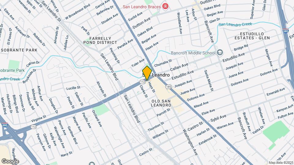 1255 Hays St Map and Location Details