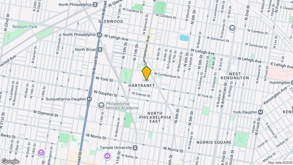 928 W Boston St Map and Location Details