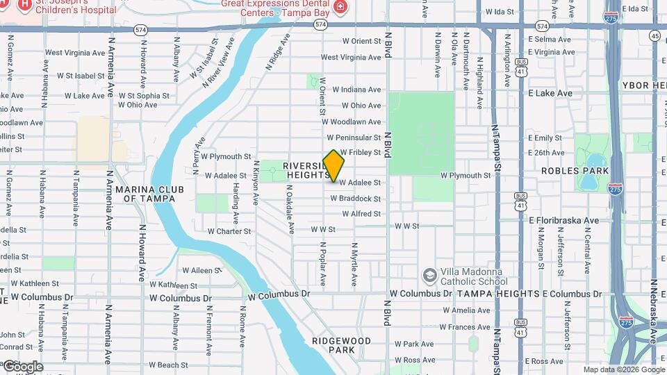 816 W Adalee St Map and Location Details