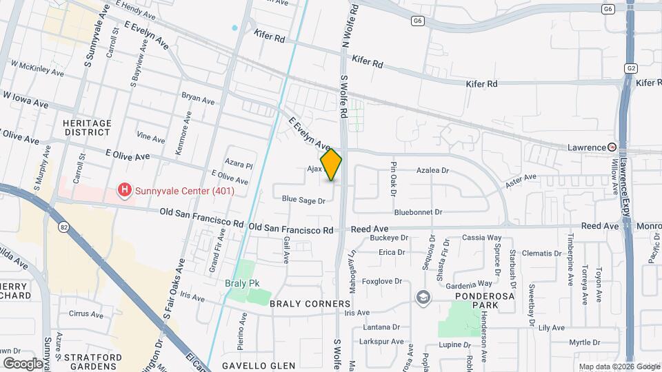 455 Liquidambar Way Map and Location Details