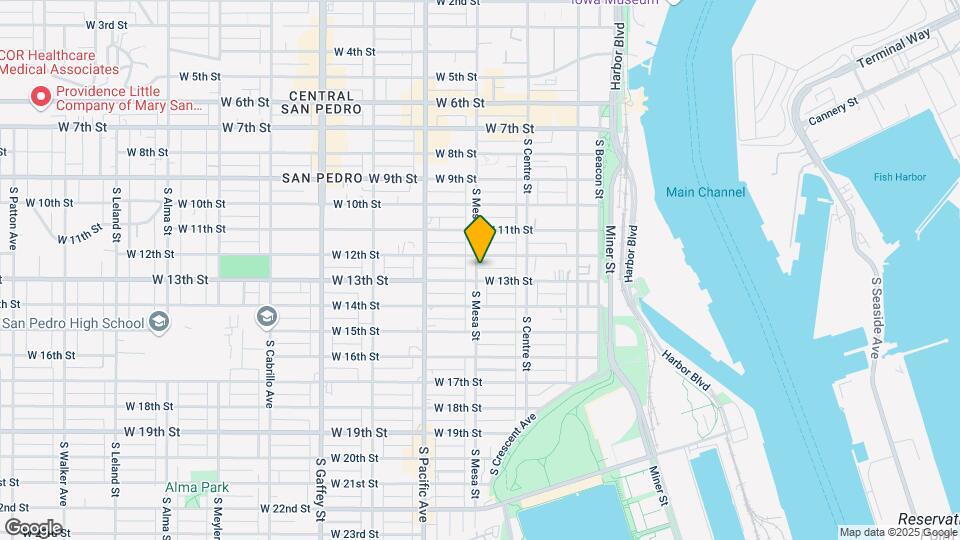 1224 S Mesa St Mapa y Detalles de la Ubicación