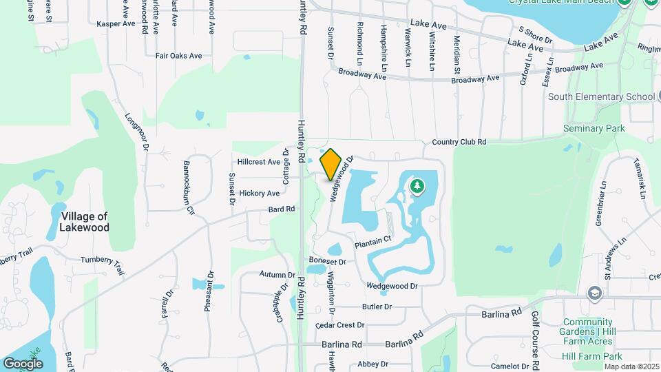 755 Wedgewood Dr Map and Location Details