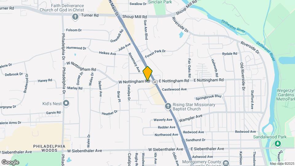 28 W Nottingham Rd Map and Location Details
