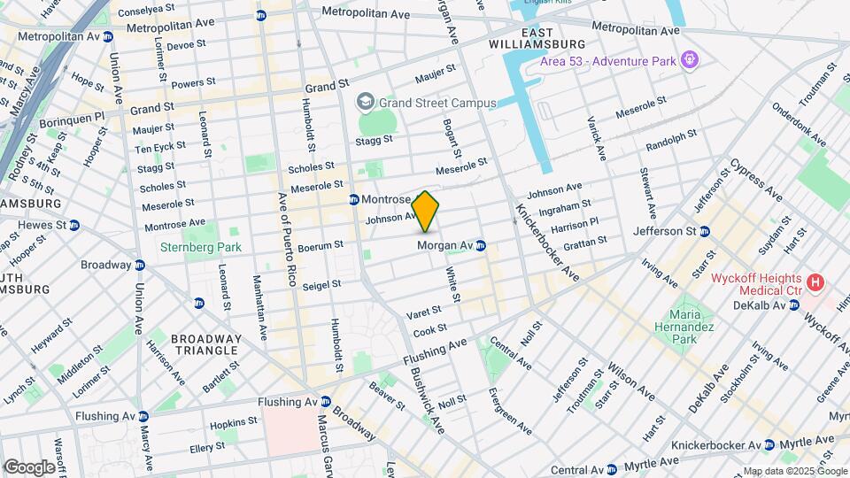 276 Boerum St Map and Location Details