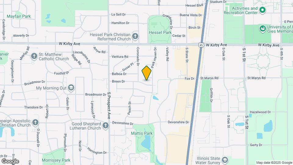 608 Breen Dr Map and Location Details