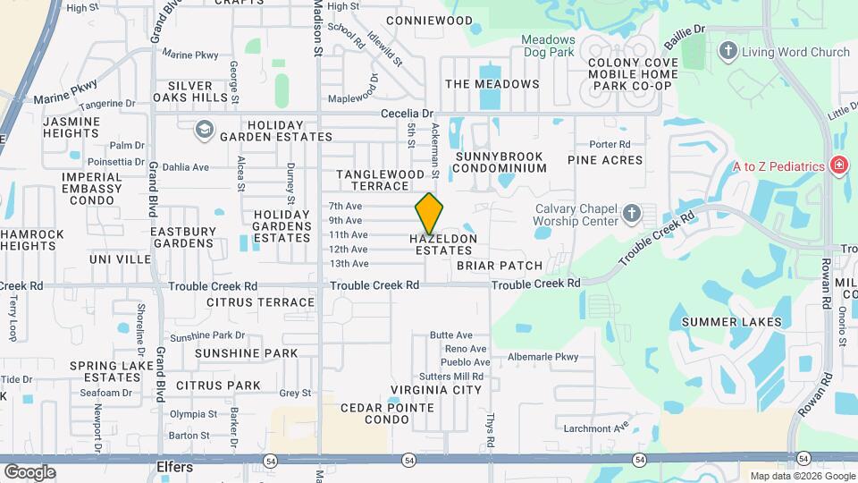 4616 Ackerman St Map and Location Details