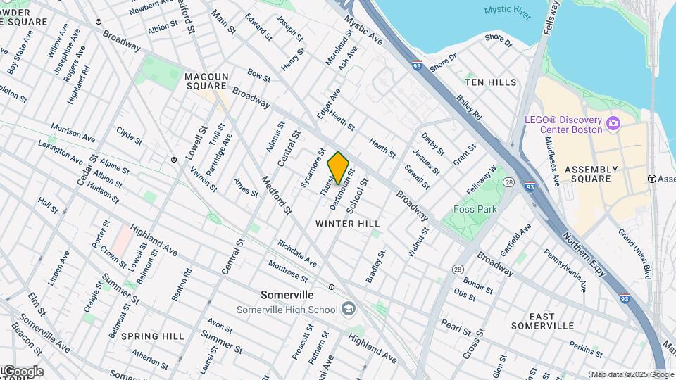 54 Dartmouth St Mapa y Detalles de la Ubicación