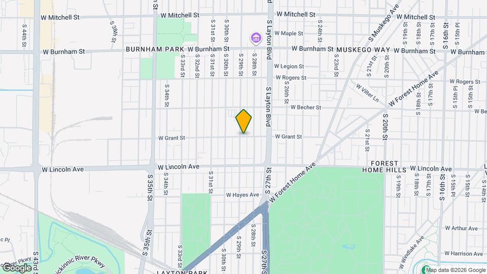 2875 W Grant St Map and Location Details