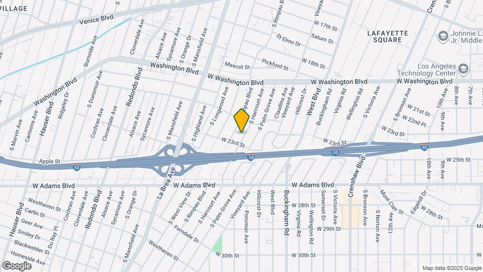 2203 S Harcourt Ave, Unit 2205 Mapa y Detalles de la Ubicación