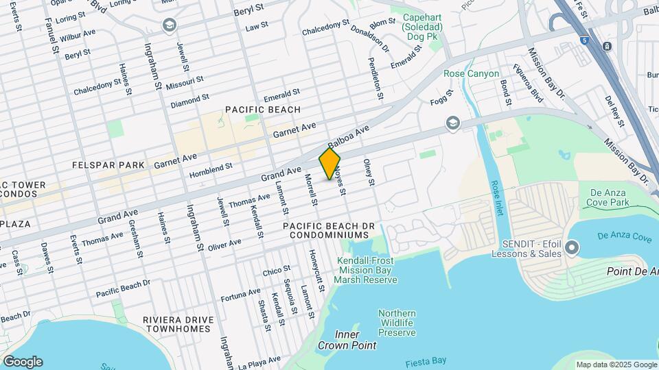 2045 Thomas Ave Mapa y Detalles de la Ubicación