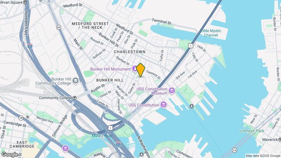 5 Monument Sq, Unit 1&2 Mapa y Detalles de la Ubicación