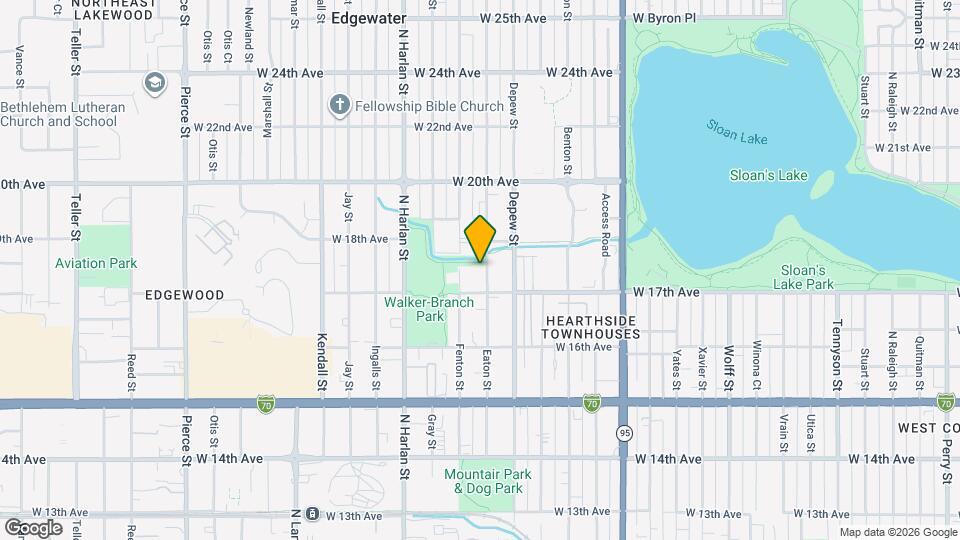 1771 Eaton St Map and Location Details