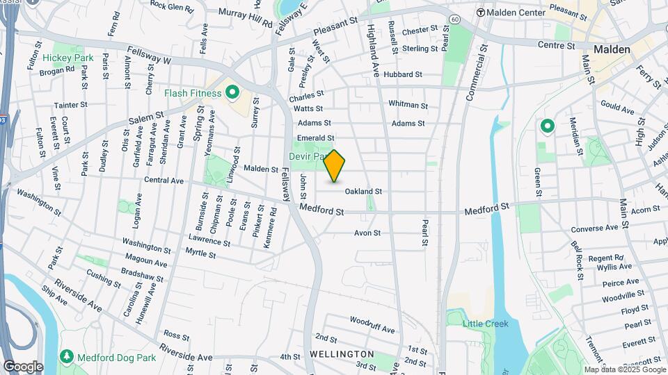 137 Oakland St-Unit -2 Map and Location Details