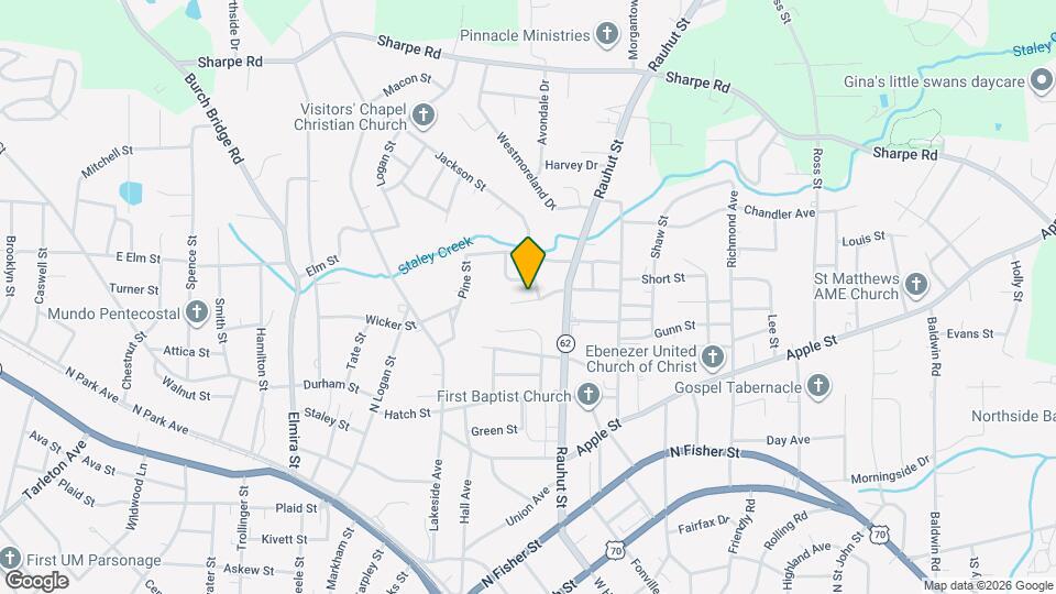 440 Dudley St Map and Location Details