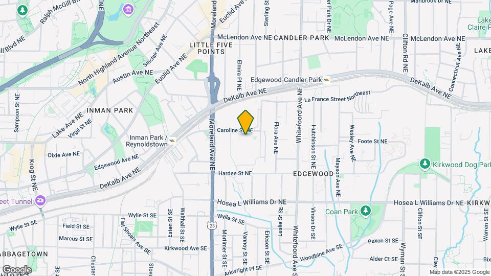 1261 Caroline St NE Map and Location Details