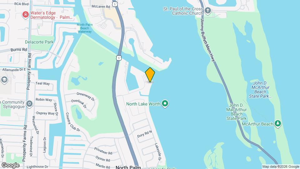 52 Yacht Club Dr N Map and Location Details