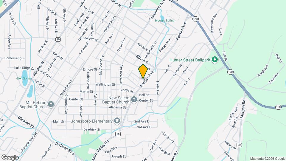 502 Exeter Ave Map and Location Details