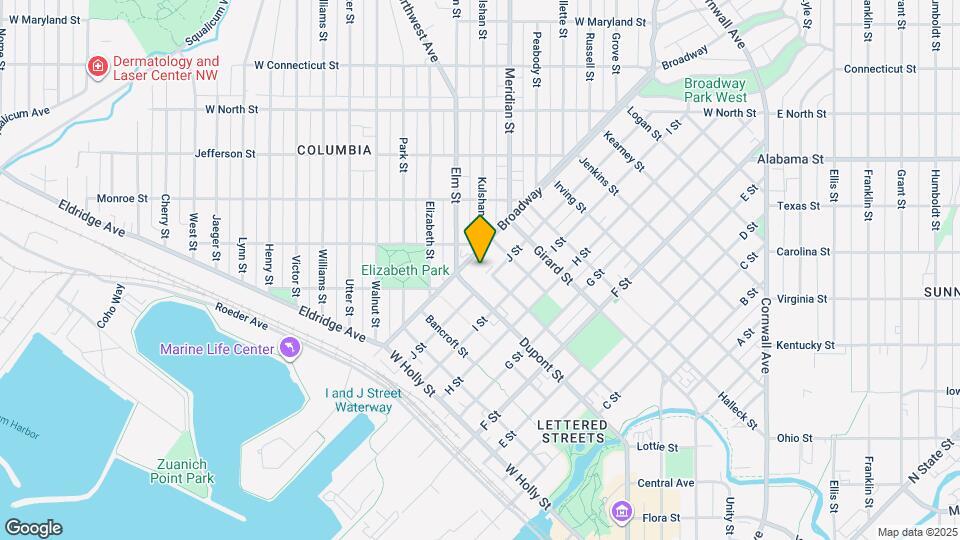 1800 J St Map and Location Details