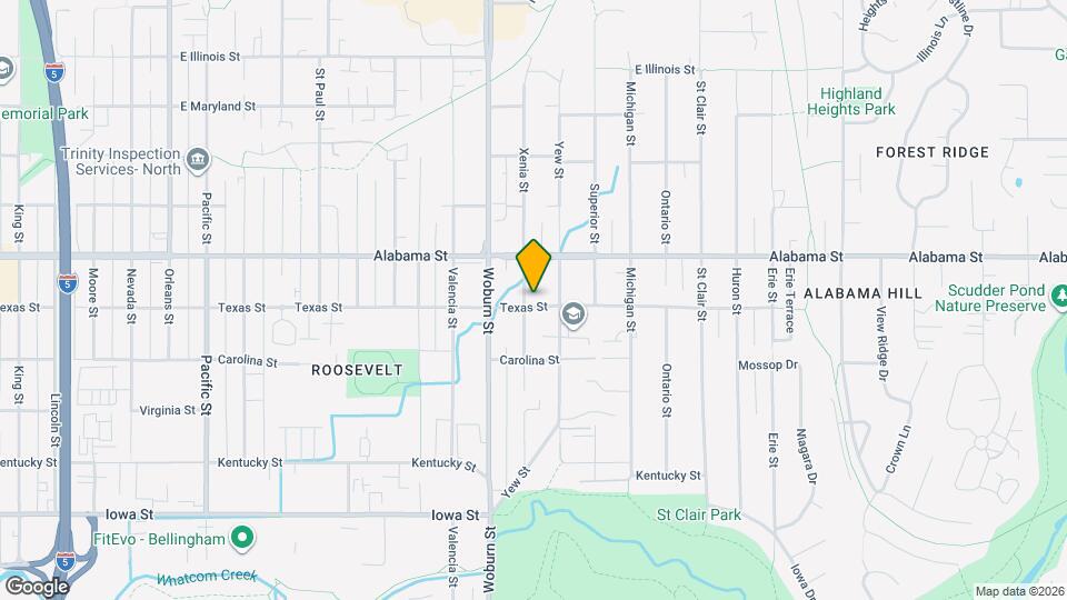 2406 Xenia St Map and Location Details