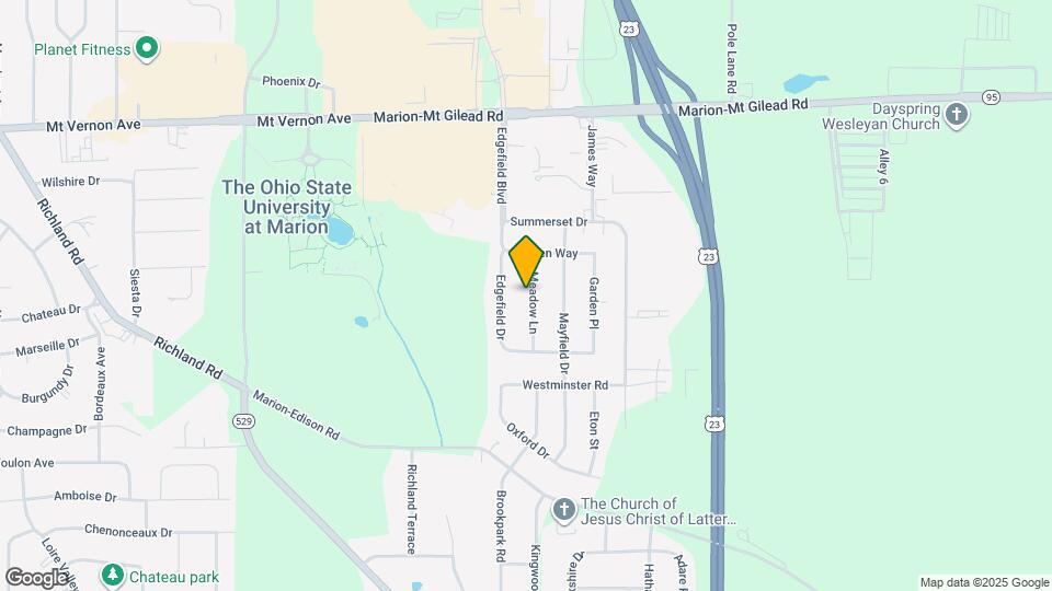 495 Meadow Ln Map and Location Details