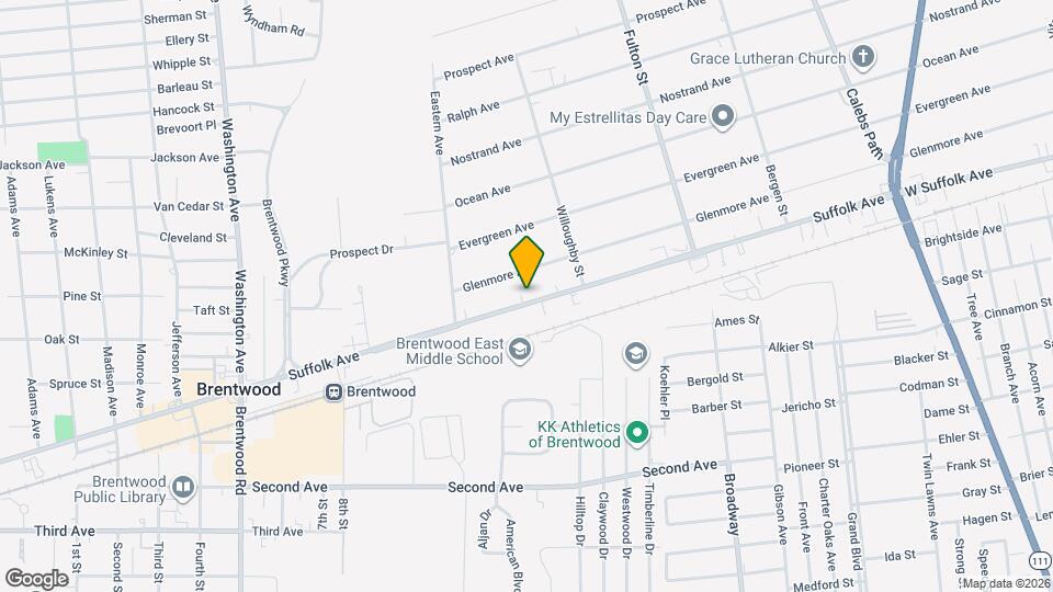 965 Suffolk Ave Map and Location Details