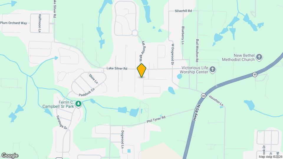 5820 Crestlake Dr Map and Location Details