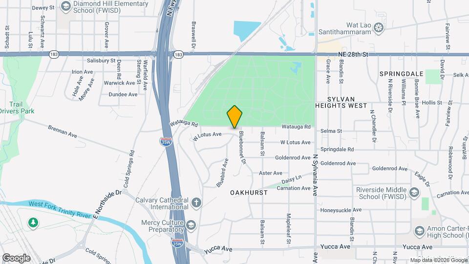 2157 W Lotus Ave Map and Location Details