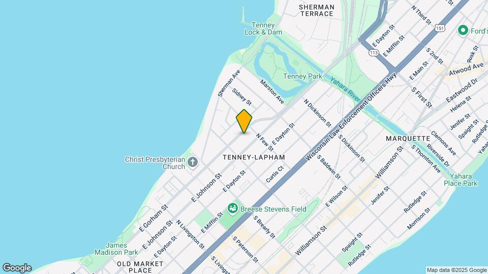 1135 E Gorham St Mapa y Detalles de la Ubicación