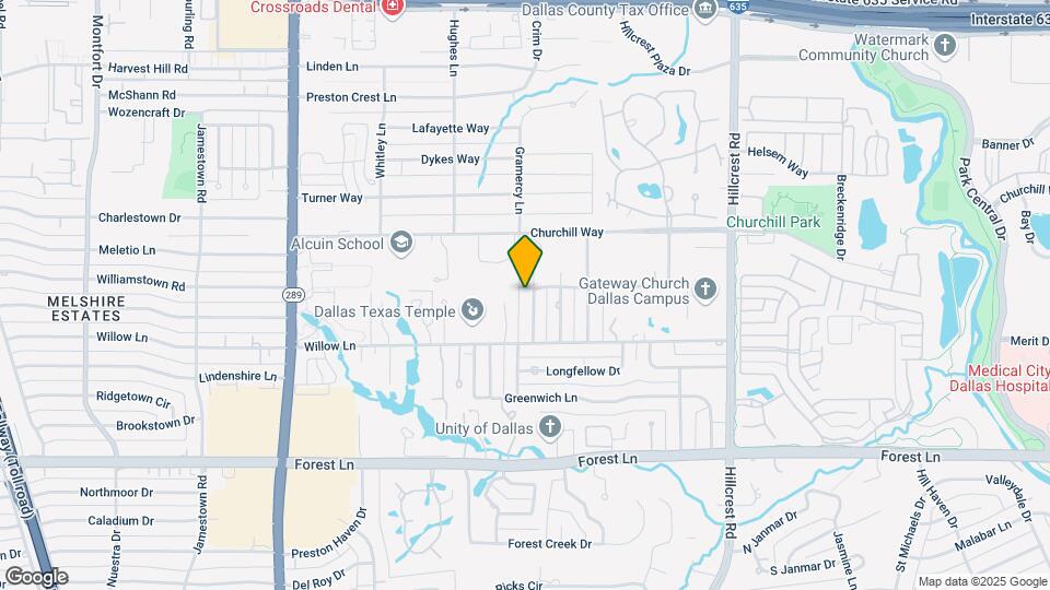12219 Marbrook Dr Map and Location Details