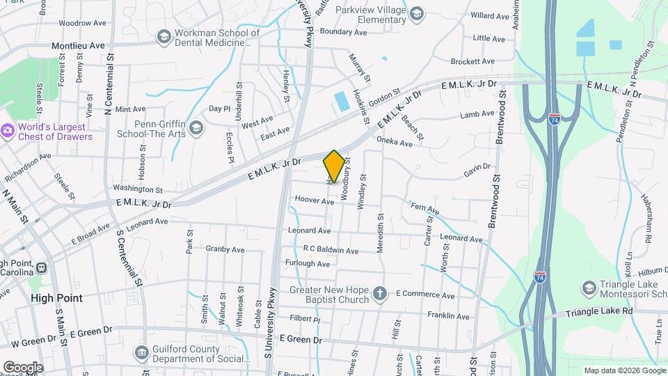 303 Hay St Map and Location Details