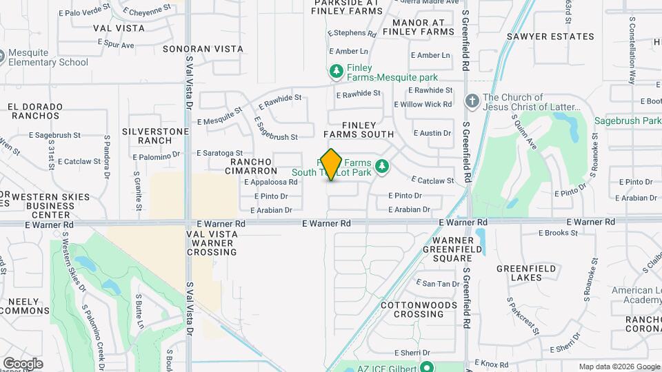 2009 E Appaloosa Rd Map and Location Details