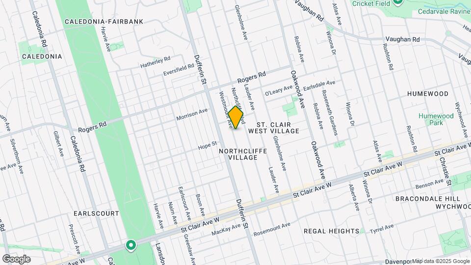 267 Westmount Ave Map and Location Details