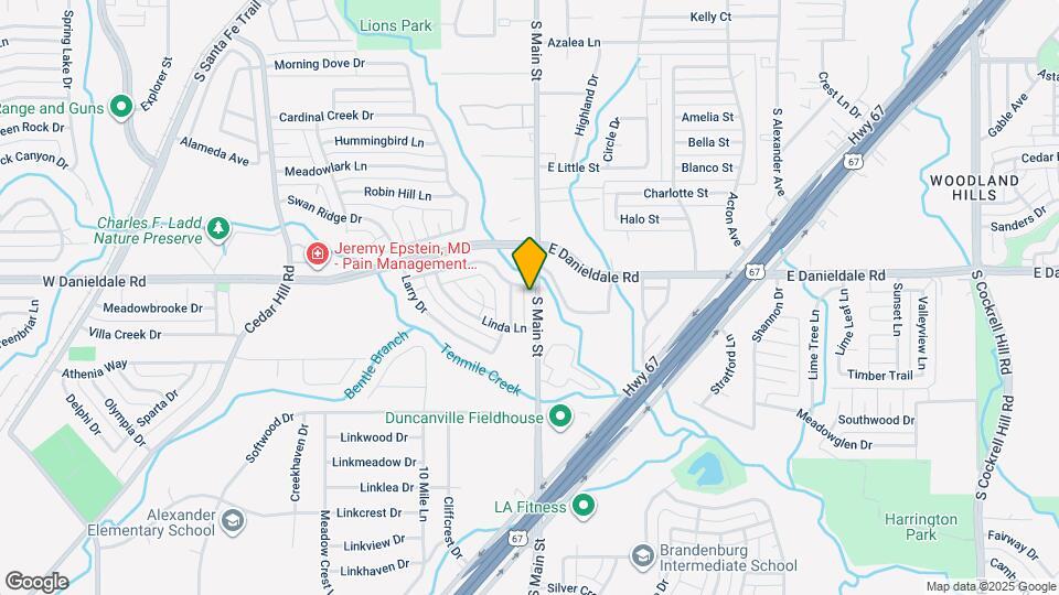 1507 S Main St Map and Location Details