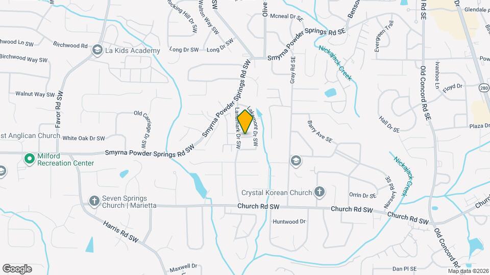 117 Jennifer Ln SW Mapa y Detalles de la Ubicación