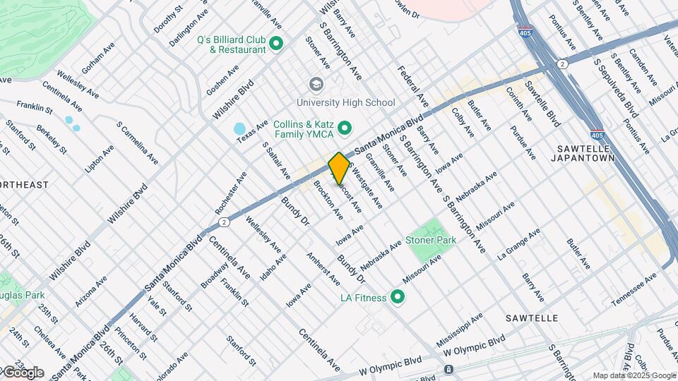 1537 Armacost Ave Mapa y Detalles de la Ubicación