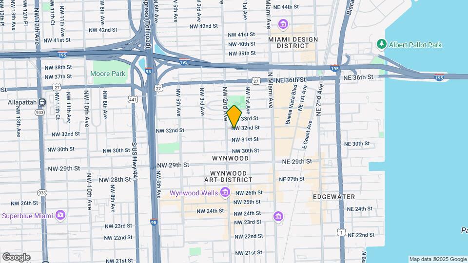 168 NW 32nd St Mapa y Detalles de la Ubicación