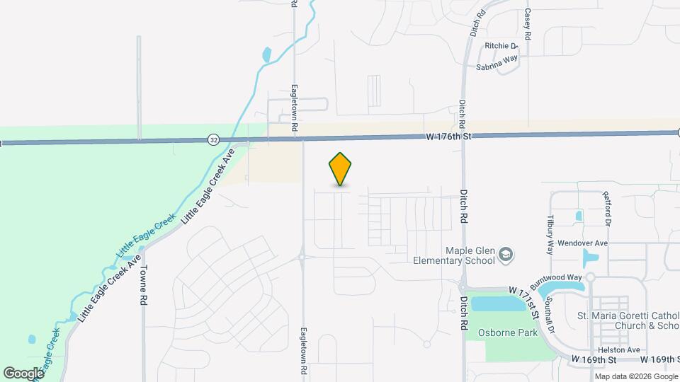 1722 Trinity Ln Map and Location Details