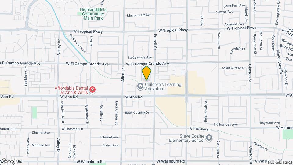 3378 Prow Ct Map and Location Details