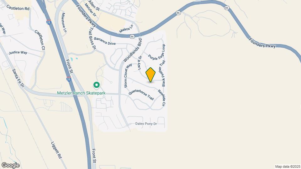 3856 Rawhide Cir Map and Location Details