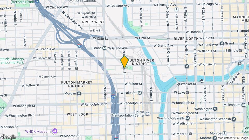 363 N Desplaines St Map and Location Details