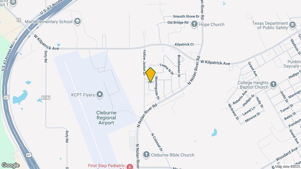 1602 Spring Branch Dr Map and Location Details