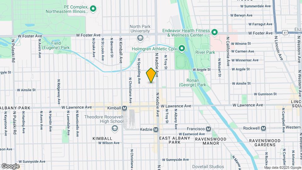 4901-4903 N Sawyer Ave Map and Location Details