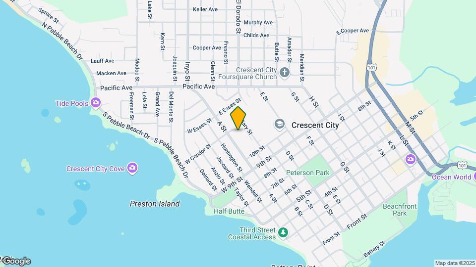 Seabreeze Apartments Map and Location Details