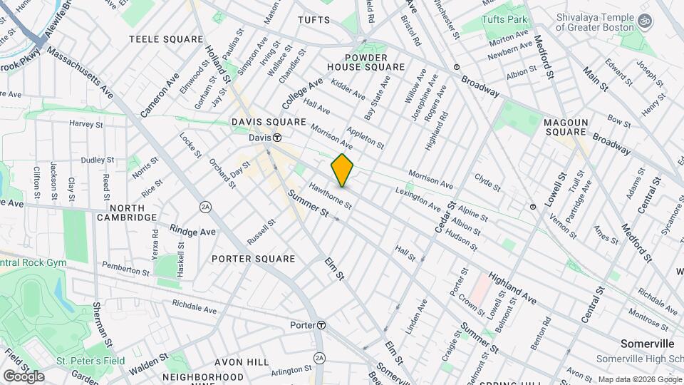 362 Highland Ave, Unit 2B Mapa y Detalles de la Ubicación