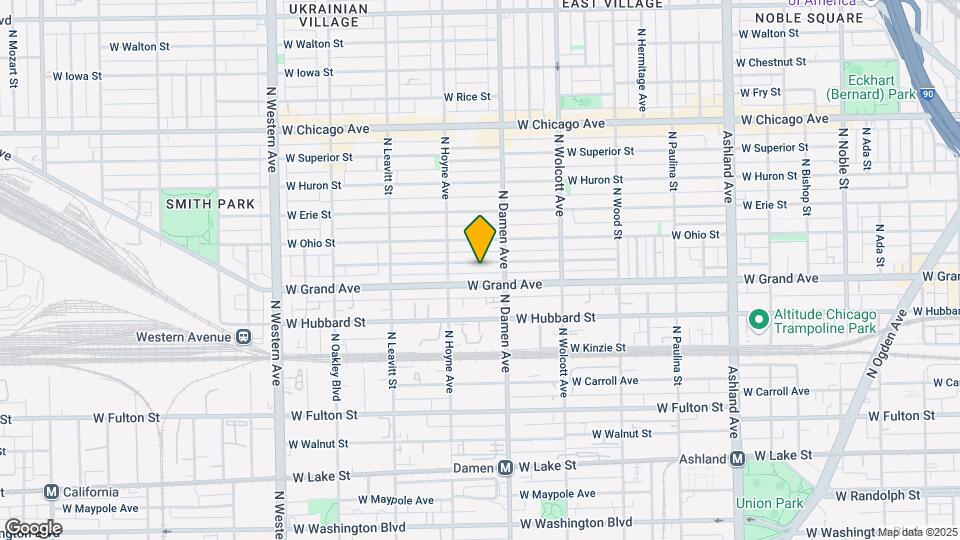 2027 W Race Ave, Unit 002W Map and Location Details