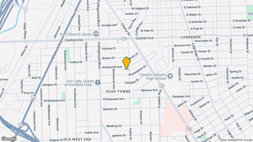 2713 Fulton St Map and Location Details