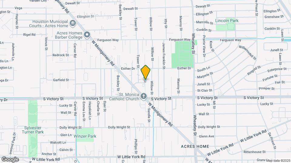 7904 Sealey St Map and Location Details