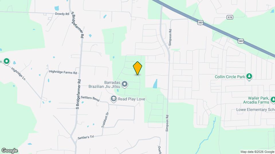 605 Willet Dr Map and Location Details